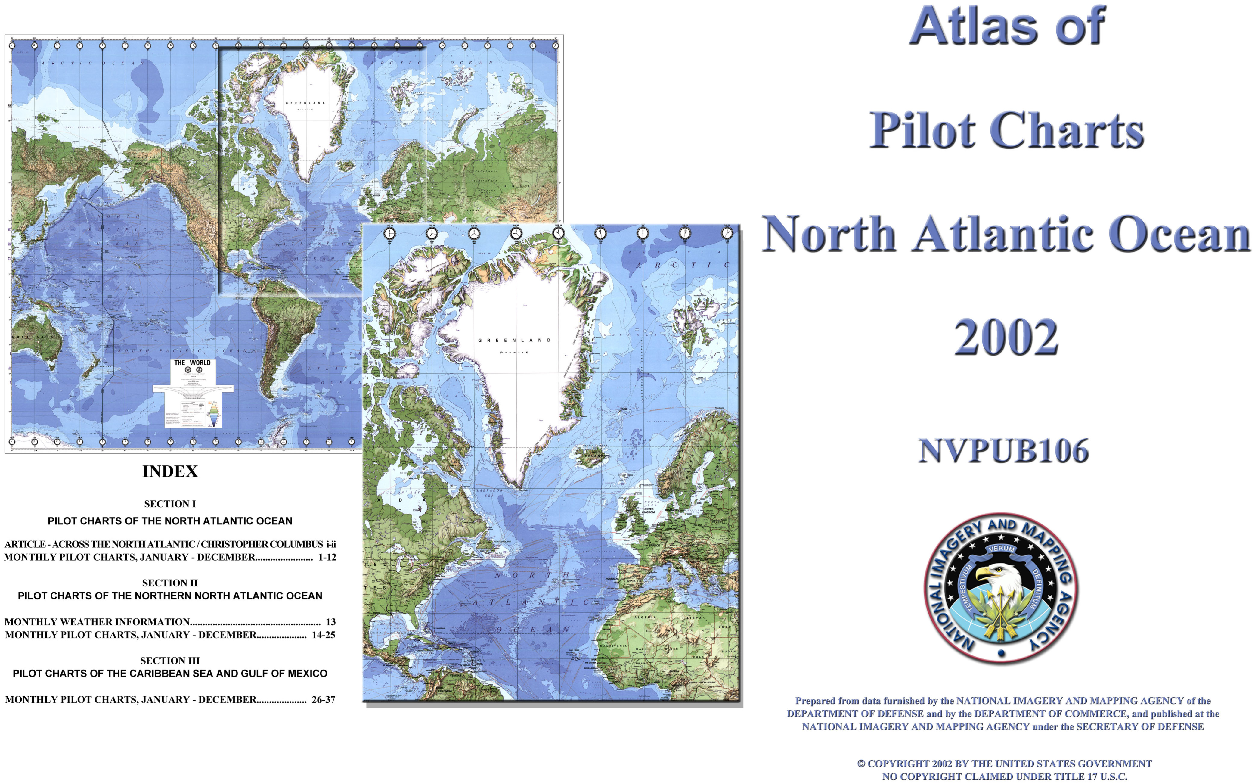 north atlantic plotting chart